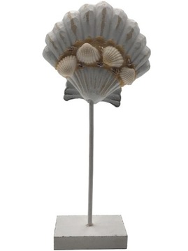 DEKORACJA MUSZLA BOHO MANDALA PIĘKNA MARINE SHABBY