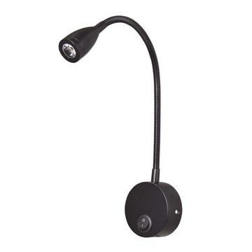 Lampa ścienna LED z wężem, lampka do czytania 3
