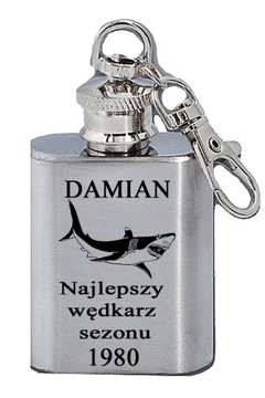 PIERSIÓWKA METAL NIEZBĘDNIK WĘDKARZA BRELOK GRAWER