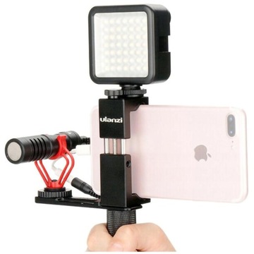 Алюминиевый держатель для смартфона, штатив для телефона Ulanzi ST-02S + холодный башмак