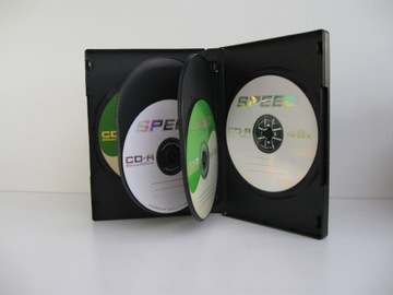 DVD-боксы x 6 для ЧЕРНЫХ дисков, 1 шт.