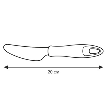 НОЖ TESCOMA ДЛЯ НАМАЗЫВАНИЯ ХЛЕБА ПРЕСТО