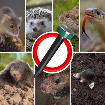 СОЛНЕЧНЫЙ ОТПУСКАТЕЛЬ КРОТОВ, ПОЛЕВОК И ЗМЕЙ, ОТПУСКАТЕЛЬ КРОТОВ, ЗМЕЙ (4 ШТ)