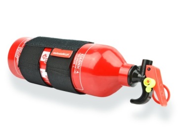 ДЕРЖАТЕЛЬ ОГНЕТУШИТЕЛЯ НА РЕМЕШКЕ НА БАГАЖНИКЕ