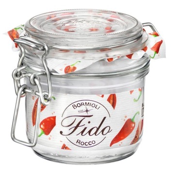 SŁOIK SZKLANY WECK SŁOIKI Z KLAMRĄ FIDO 200 ML