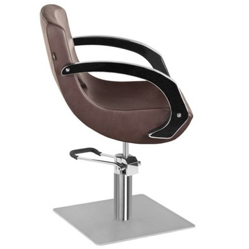 ActivShop GABBIANO FOTEL FRYZJERSKI Q-3111 BRĄZOWY