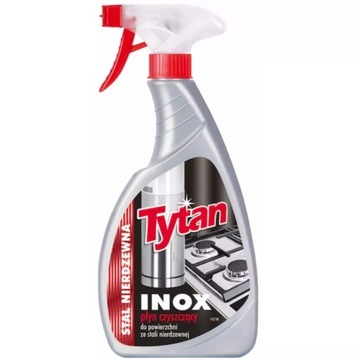 Tytan płyn INOX stal nierdzewna spray 500g 1szt
