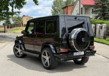 Mercedes Klasa G W463 Off-roader długi Facelifting G 500 388KM 2013 Mercedes-Benz Klasa G G550 V8 niski przebieg bezwypadkowy serwisowany w ASO, zdjęcie 6