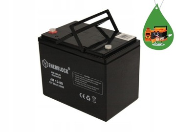 Akumulator AGM ENERBLOCK JM12-80Ah 12Lat!