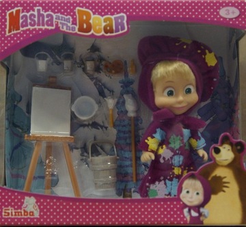 Симба Маша и Медведь Кукла Маша художница