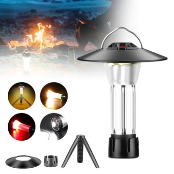 LAMPA KEMPINGOWA LED, USB LATARKĄ, LAMPA AWAR
