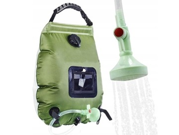 Туристический солнечный душ для кемпинга портативный MaxiGroup 20л