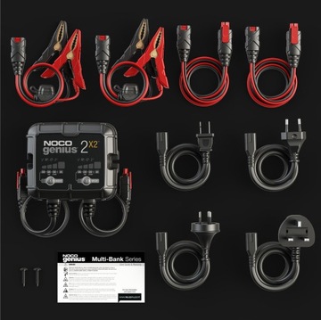 NOCO GENIUS 2X2 6В 12В 4А Интеллектуальное зарядное устройство