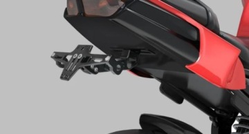 УНИВЕРСАЛЬНЫЙ ДЕРЖАТЕЛЬ НОМЕРНОГО ЗНАКА МОТОЦИКЛА С LED ОСВЕЩЕНИЕМ