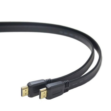 Kabel HDMI-HDMI 3D 4K full HD v1.4b 0,5 m płaski HDMI HDMI