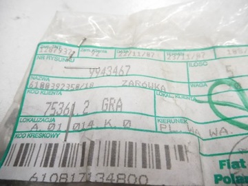 ŽÁROVKA PŘÍSTROJOVÁ DESKA FIAT BRAVO OE 9943467