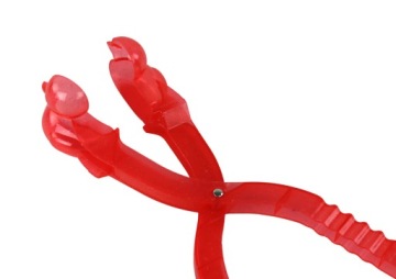 Lean Toys Форма для сніжок машинка для кульок качка червона 340x110 мм