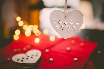 Елочная игрушка ЗВЕЗДА ДЕРЕВЯННЫЙ КУЛОН 7см