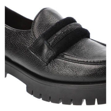 Черные туфли Lemar Элегантные кожаные туфли