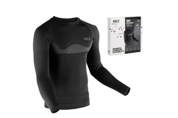 BTK0464 ТЕРМОАКТИВНАЯ ФУТБОЛКА, ЧЕРНАЯ, МУЖСКАЯ, L/XL MAGNUS NILS