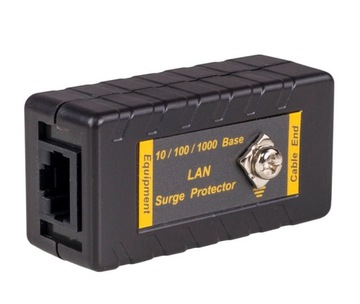 OGRANICZNIK PRZEPIĘĆ RJ-45 ETHERNET ZABEZPIECZENIE