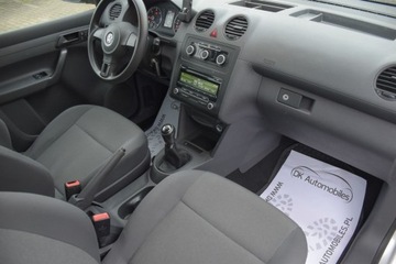 Volkswagen Caddy III Kombi Facelifting 1.6 TDI 75KM 2015 Volkswagen Caddy VW CADDY 1.6 TDI 5-MIEJSC Czujniki Parkowania HAK Gwaranc, zdjęcie 24