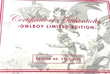 Коллекционный переключатель Nintendo Owlboy Limited Edition 1/6000