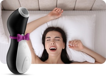 ВОЗДУШНЫЙ МАССАЖЕР ПИНГВИН ВСАСЫВАЮЩИЙ ВИБРАТОР ПИНГВИН SATISFYER PRO PENGUIN