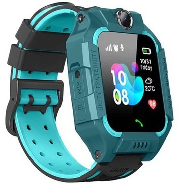 SMARTWATCH Zegarek GPS GRY latarka LOKALIZATOR