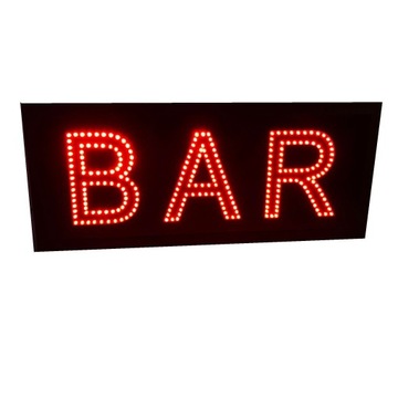 Reklama diodowa LED BAR 77x32 cm szyld neon dioda