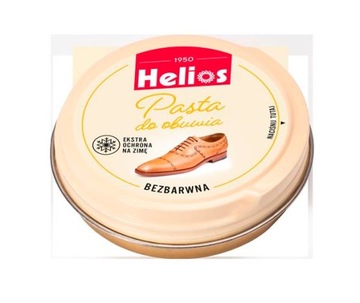 Helios Pasta do obuwia bezbarwna w puszce 40ml
