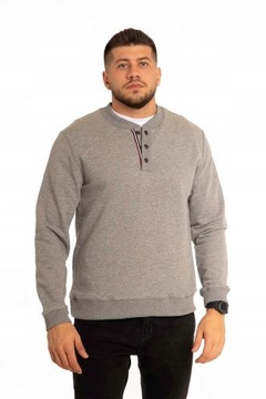 Bluza Sweter męski Norman Szary XXL