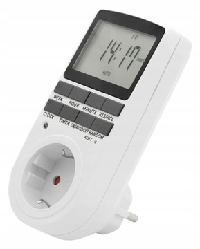 WYŁĄCZNIK CZASOWY GNIAZDKO TIMER OSZCZĘDNOŚĆ PRĄDU