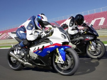 BMW S1000RR Синий аккумуляторный мотоцикл