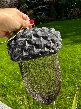 Кормушка для синиц в форме желудя, подвесной дозатор кормушки