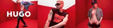 Hugo Boss T-SHIRT SPORTOWY KOSZULKA MĘSKA BAWEŁNA