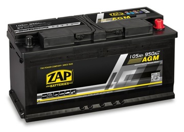 AKUMULATOR ZAP 105AH 950A SPECIAL AGM Start Stop