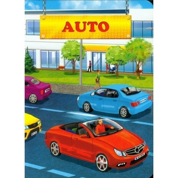 BAJKA AUTO KSIĄŻECZKA DLA DZIECI SZTYWNOSTRONICOWA