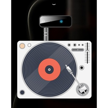 Портативный аудиотрансивер AUX с выходом 3,5 мм для автомобильного телевизора