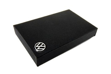 Кожаный клавиш кольцо кольцо логотип Volkswagen VW 75 мм идеально подходит для подарка