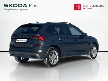 Skoda Kamiq Crossover 1.0 TSI 110KM 2021 Skoda Kamiq 1.0TSI 110KM Style SalonPL SerwisASO Full LED Virtual Acc Kame, zdjęcie 4