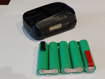 BOSCH 18 V 4 Ah Akumulator Li-Ion PBA 4,Ah W-C 1600A011TB - ORYGINAŁ