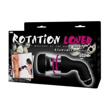 ВРАЩАЮЩИЙСЯ МАСТУРБАТОР ROTATION LOVER, ВАГИНА USB