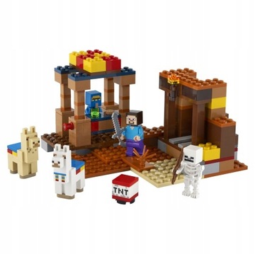 LEGO Klocki Minecraft Punkt handlowy Maincraft
