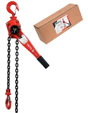 ЛЕБЕДКА ЯТО ЦЕПНАЯ 1500 кг 1,5Т