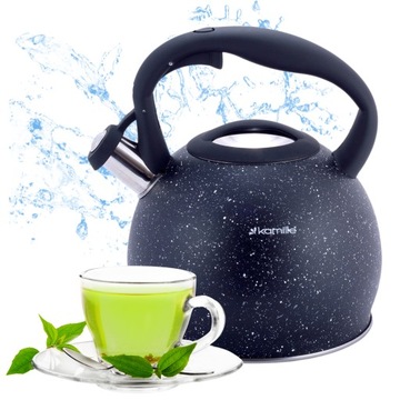 CZAJNIK Z GWIZDKIEM 3,0 L GAZ INDUKCJA KAMILLE