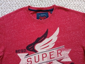 Superdry T-shirt męski roz. L styl vintage