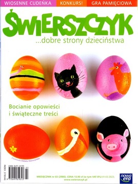 Świerszczyk nr 3/2023. Magazyn dla dzieci.