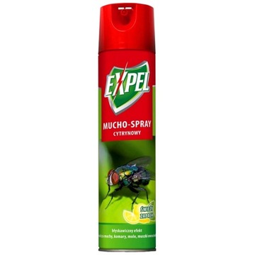 EXPEL MUCHOSPRAY NA MUCHY I KOMARY CYTRYNOWY 400ML