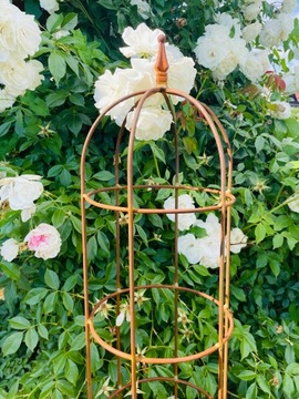Piękna Podpora do roślin roślin PERGOLA OBELISK drabinka D30 H115cm polska